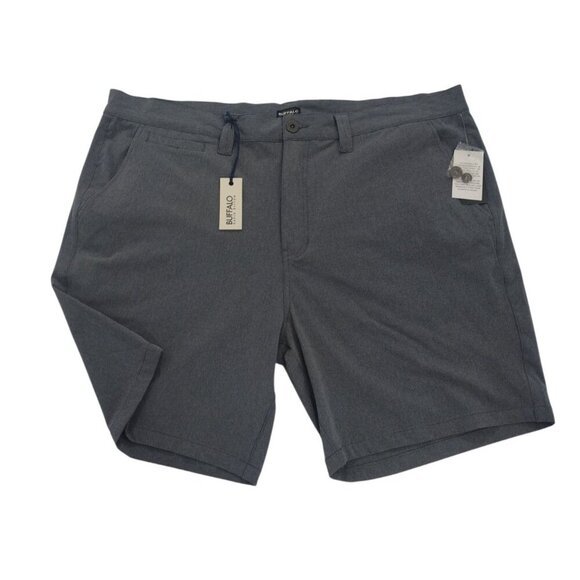 Buffalo David Bitton Mens Gray Casual Shorts Size 40  Lightweight Summer Wear. - Picture 4 of 6